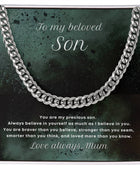 You are my precious gift - Gift for son from Mum - VindiBoutique