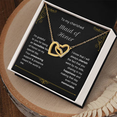 Your unwavering support & presence - Gift for Maid of Honor