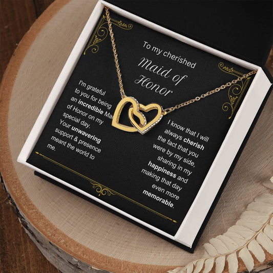 Your unwavering support & presence - Gift for Maid of Honor - VindiBoutique