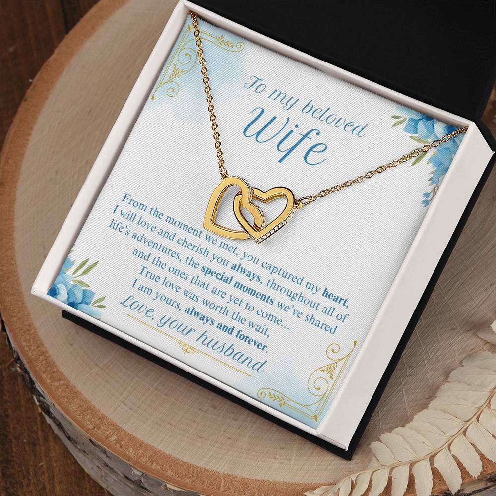 From the moment we met you captured my heart - Gift for Wife from husband - VindiBoutique