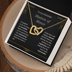 Your unwavering support & presence - Gift for Matron of Honor