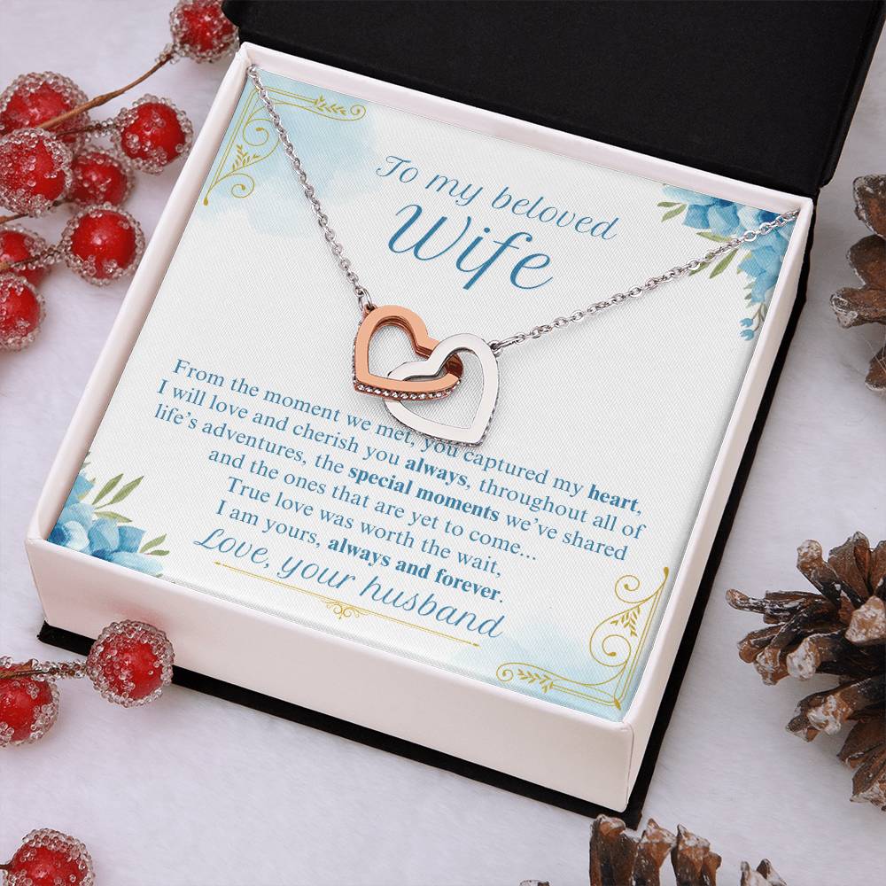 From the moment we met you captured my heart - Gift for Wife from husband - VindiBoutique