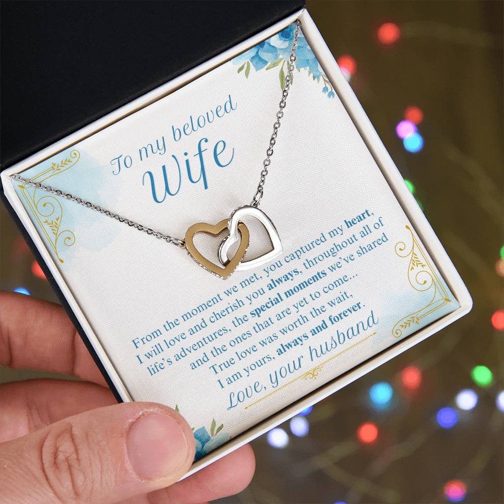 From the moment we met you captured my heart - Gift for Wife from husband - VindiBoutique