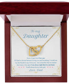 Never forget that I love you - Gift for daughter - VindiBoutique