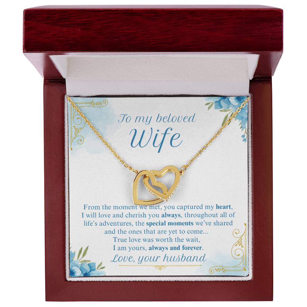 From the moment we met you captured my heart - Gift for Wife from husband - VindiBoutique