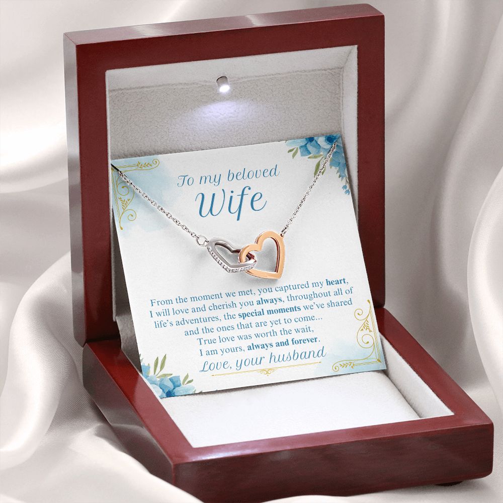 From the moment we met you captured my heart - Gift for Wife from husband - VindiBoutique