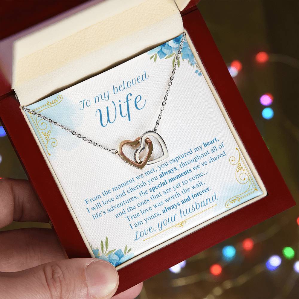 From the moment we met you captured my heart - Gift for Wife from husband - VindiBoutique